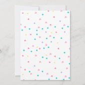 Invitation Gymnastique modifiable Filles de fête d'anniversai (Dos)