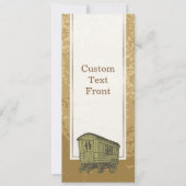 Invitation Gypsy caravan (Devant)