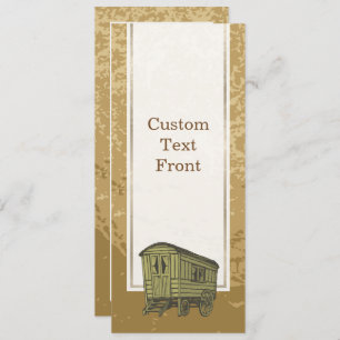 Invitation Gypsy caravan