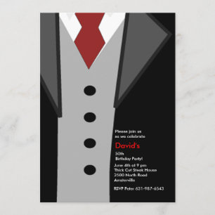 Invitation Habillez-vous au maximum