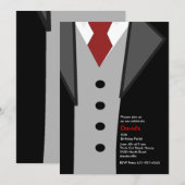 Invitation Habillez-vous jusqu'aux 9 (Devant / Derrière)