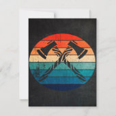 Invitation Hache de lancer (Devant)