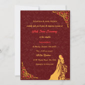 Invitation Half Saree Ritu Kala Samskara (Devant)