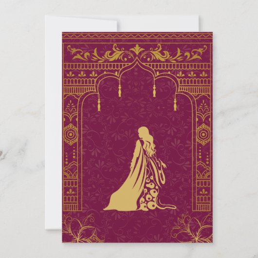 Invitation Half Saree Ritu Kala Samskara (Dos)