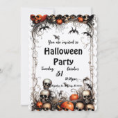 Invitation Halloween (Devant)