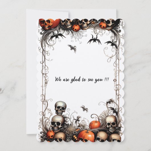 Invitation Halloween (Dos)