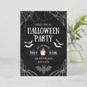 Invitation Halloween (Debout devant)