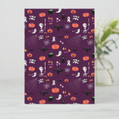 Invitation Halloween (Debout devant)