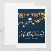 Invitation Halloween (Devant / Derrière)