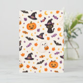 Invitation halloween (Debout devant)