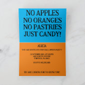 Invitation Halloween (Intérieur)