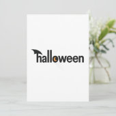 Invitation Halloween (Debout devant)