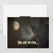 Invitation Halloween (Devant / Derrière)