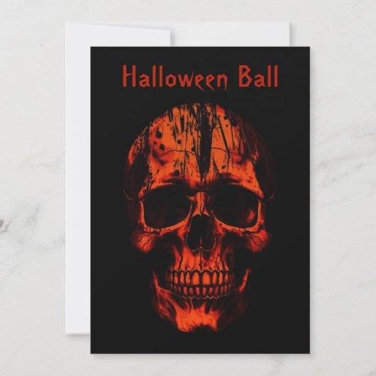 Invitation Halloween (Devant)