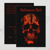Invitation Halloween (Devant / Derrière)