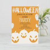 Invitation Halloween (Debout devant)