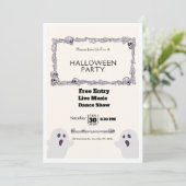 Invitation Halloween (Debout devant)