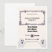 Invitation Halloween (Devant / Derrière)