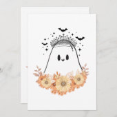 Invitation Halloween (Devant / Derrière)