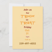 Invitation Halloween (Dos)