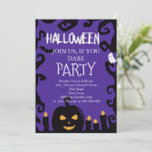 Invitation Halloween (Debout devant)