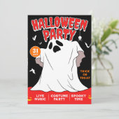 Invitation Halloween (Debout devant)