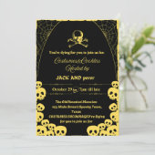 Invitation Halloween (Debout devant)