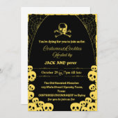 Invitation Halloween (Devant / Derrière)