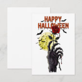 Invitation halloween (Devant / Derrière)