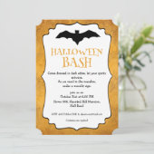 Invitation Halloween (Debout devant)