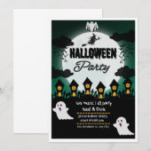 Invitation Halloween (Devant / Derrière)