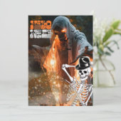 Invitation Halloween (Debout devant)