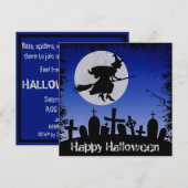 Invitation Halloween (Devant / Derrière)