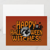 Invitation Halloween (Devant / Derrière)