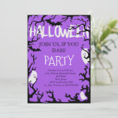 Invitation Halloween (Debout devant)