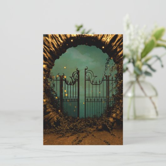 Invitation Halloween (Debout devant)