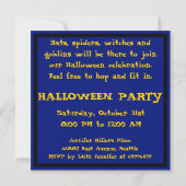 Invitation Halloween (Dos)
