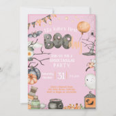 Invitation Halloween 1ER Anniversaire N'importe quel âge Fill (Devant)