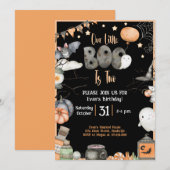 Invitation Halloween 2e anniversaire Notre petit livre est de (Devant / Derrière)