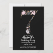 Invitation Halloween 7e anniversaire (Devant)