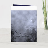 Invitation Halloween a hanté l'invitation de coutume de brume (Dos)