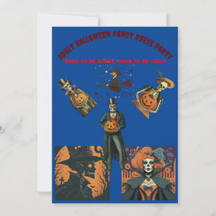 Invitation Halloween Adulte Fancy Dress Party