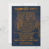 Invitation Halloween Adulte Haunween Haunted House Costume Pa (Dos)
