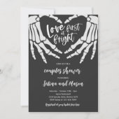 Invitation Halloween Amour Au Premier Choc Couples Shower (Devant)