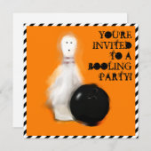 INVITATION HALLOWEEN ANNIVERSAIRE (Devant / Derrière)