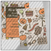 Invitation halloween automne SEXE REVET