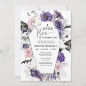 Invitation HALLOWEEN Baby shower Invitation, Un Petit Boo (Devant)