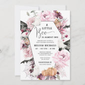 Invitation HALLOWEEN Baby shower Invitation, Un Petit Boo (Devant)