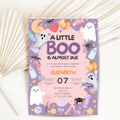 Invitation Halloween baby shower Little Boo