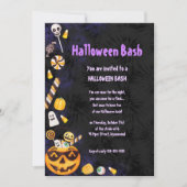 Invitation Halloween Bash (Devant)